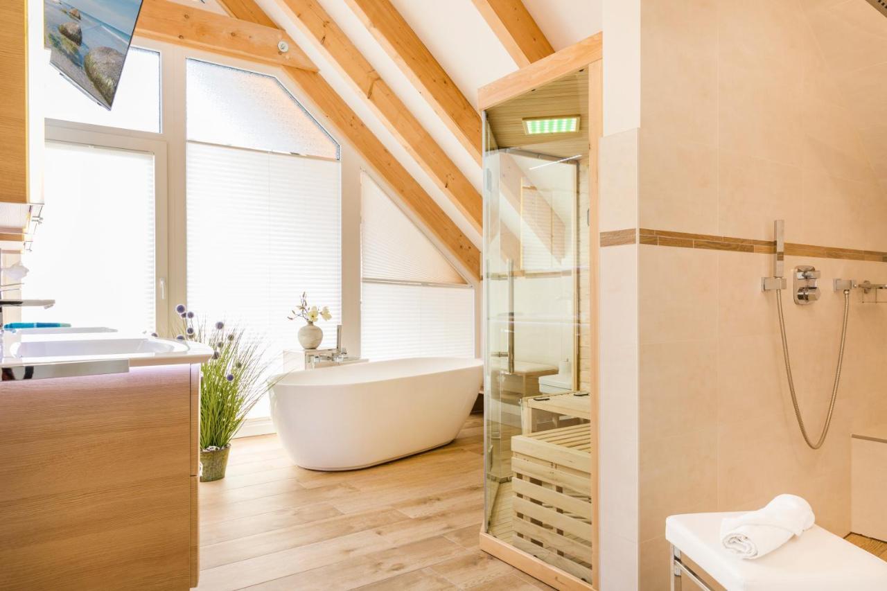 Haus Meeresleuchten Mit Sauna- Und Erlebnisbadnutzung Sellin  Εξωτερικό φωτογραφία