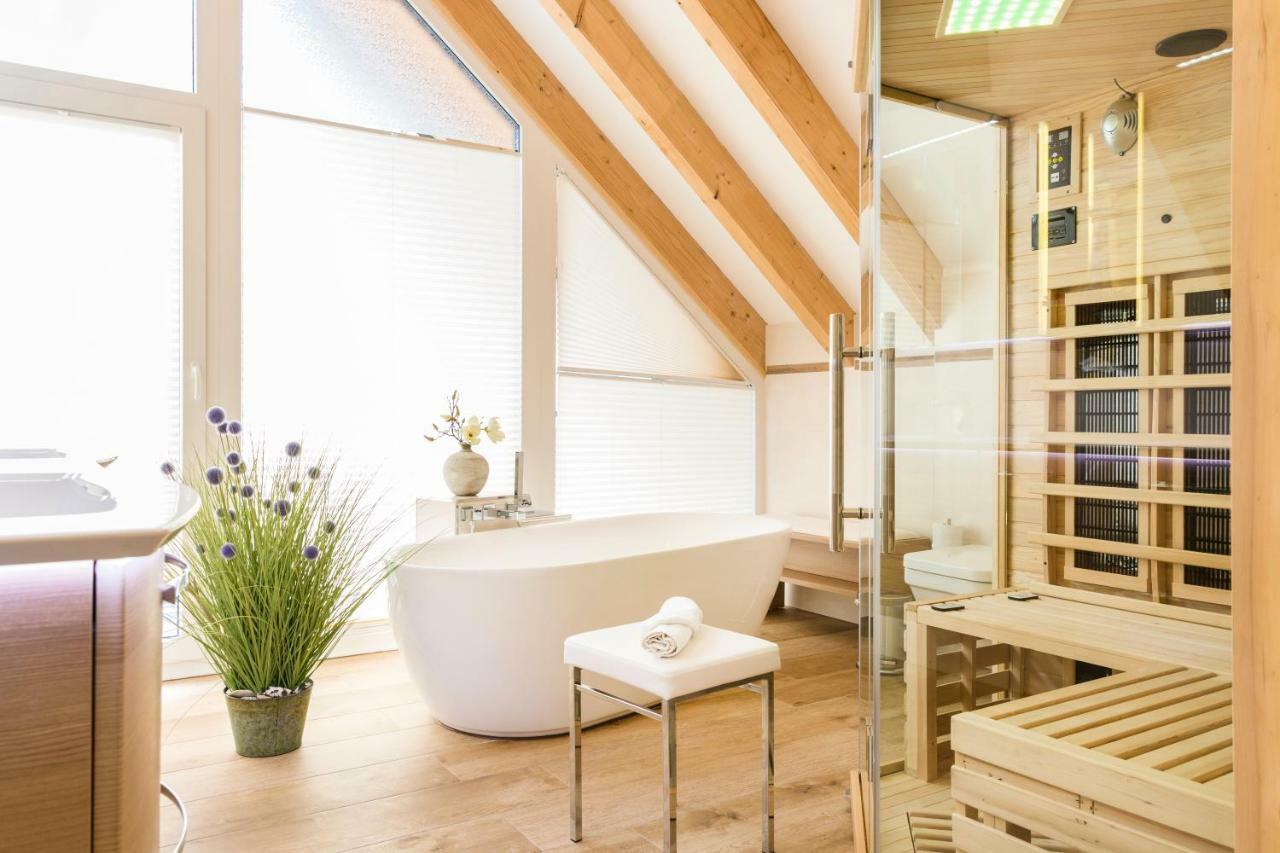 Haus Meeresleuchten Mit Sauna- Und Erlebnisbadnutzung Sellin  Εξωτερικό φωτογραφία